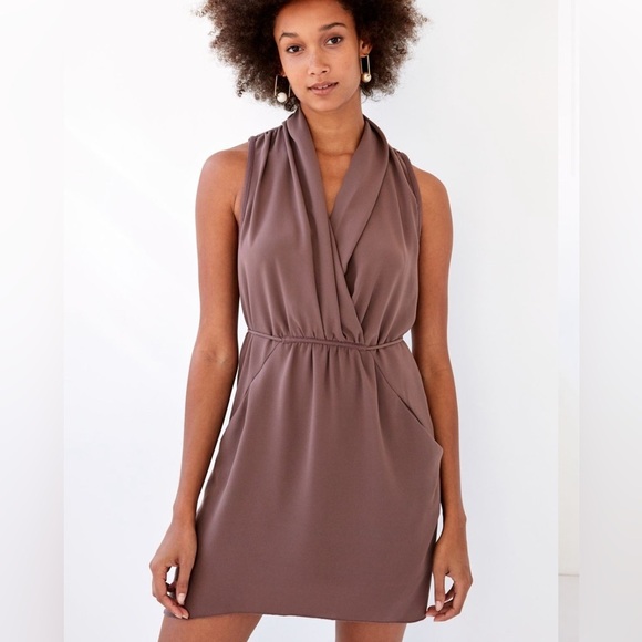 Wilfred Sabine Dusty Purple Wrap Style Sleeveless
Waist Tie Dress Size xxs - Picture 2 of 8